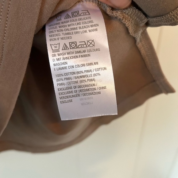 Isaac Mizrahi Essentials Pima Cotton Crew Neck Knit Top - Picture 3 of 5